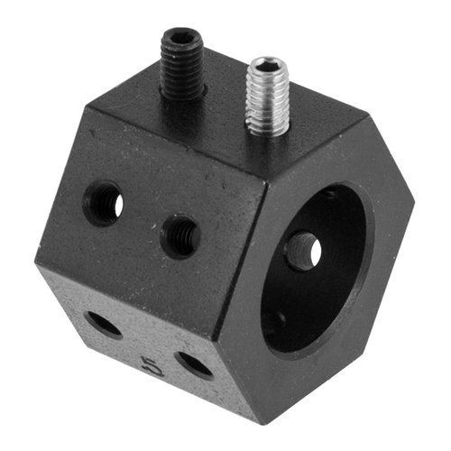 The AR-15 HEX Triple Dimple Jig combines 3 jigs in one, crafted from heat-treated 1045 carbon steel, ensuring precision with 0.420