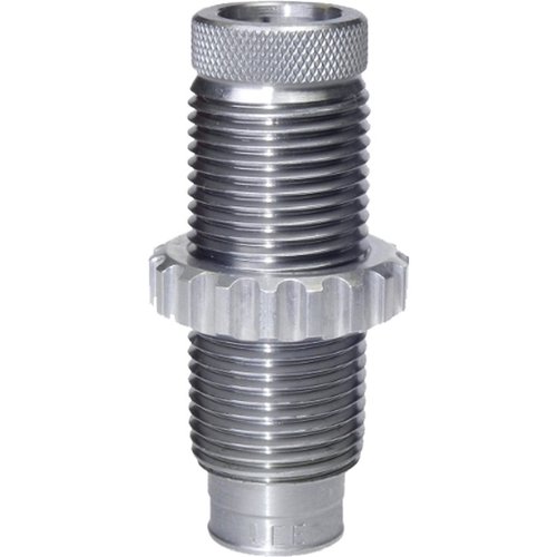 The Lee Factory Crimp Die ensures a firm bullet hold, improving accuracy and consistency by increasing start pressure, fitting all 7/8"-14 reloading presses.