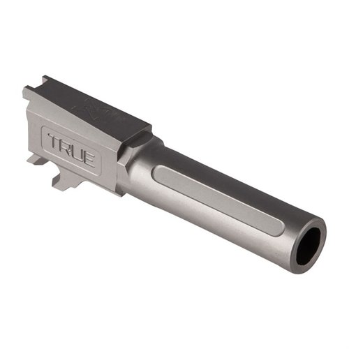 Upgrade your SIG 365 with True Precision's 9mm barrel, featuring match-grade stainless steel, enhanced rifling, and a competition-style crown for unmatched accuracy.