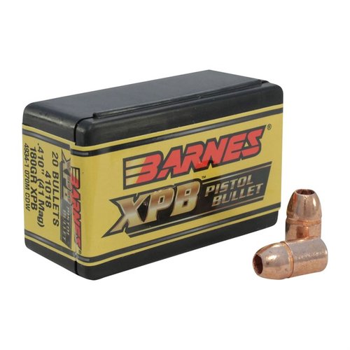 Experience superior performance with BARNES XPB 41 Magnum (0.410