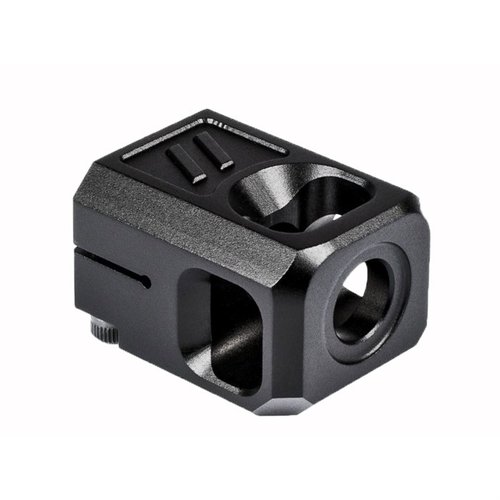 Enhance control on your Glock G19 with the Zev V2 PRO Compensator, reducing recoil and muzzle rise while maintaining a compact, carry-friendly profile.