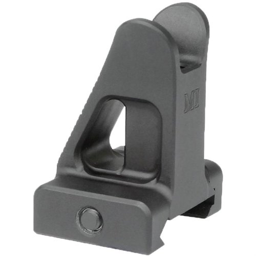 Upgrade your AR-15 with the Midwest Industries Combat Fixed Front Sight, featuring 1.5 MOA adjustments, durable 6061-T6 aluminum, and mil-spec height.