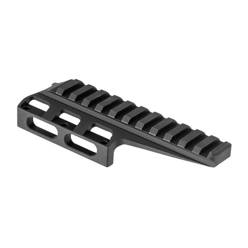 Enhance your KRG chassis with the NV Mount Cap Kit, providing a secure top rail for night vision devices, complete with spacers and mounting screws.