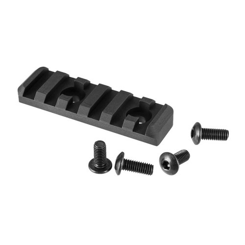 The Kinetic Research Group Aluminum MOE Style Picatinny Rail offers easy attachment for monopods, fitting Whiskey-3 and X-ray chassis with durable metal construction.