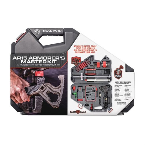 The REAL AVID AR-15 Armorer's Master Kit offers Master Grade® tools, detailed DIY instructions, and a professional-grade case for effortless AR15 assembly and customization.