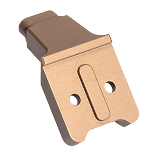 Enhance your Badger Ordnance mount with the C.O.M.M. Micro Sight Adapter, allowing for robust, durable optics compatibility in black or tan finishes.