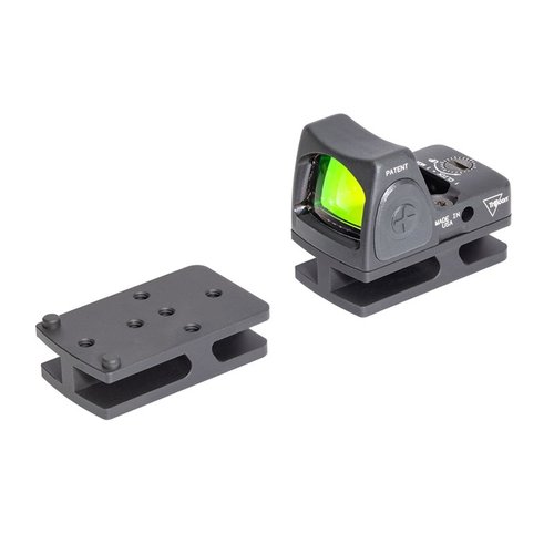 Enhance your rifle with the durable Badger Ordnance Condition One Micro Sight Adapter, allowing easy mounting of popular reflex optics like Trijicon RMR.