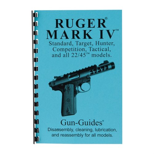 The RUGER® Mark IV® Assembly and Disassembly Guide offers easy-to-follow instructions, high-res images, and details on all models for efficient maintenance.