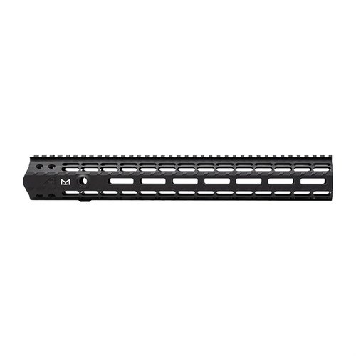 The Aero Precision M5 Enhanced Gen-2 M-LOK Handguard features a lightweight free float design, anti-rotation tabs, and modularity for optimal performance.