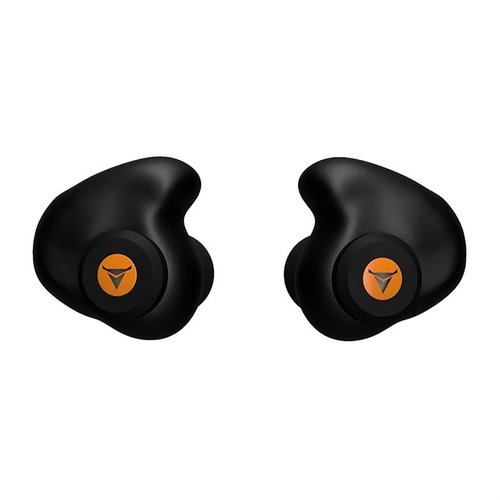 Protect your hearing with Decibullz Custom Molded Percussive Shooting Earplugs, offering easy custom fit, ANSI certified protection, and no batteries needed.