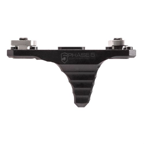 Enhance your shooting with the lightweight Phase 5 Mini Hand Stop, featuring M-LOK compatibility for easy attachment and versatile grip options.