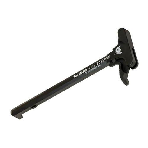 Upgrade your AR-15 with the ODIN Works XCH Complete Extended Charging Handle, designed for easy operation with optics and gloves, and featuring an ambidextrous design.