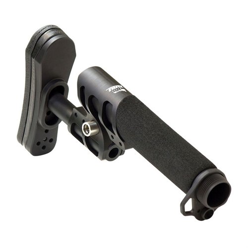 Get the ODIN Works ZULU 2.0 stock with padded buffer tube for ambidextrous use, featuring a quick-detach adapter for easy setup on your rifle or carbine.