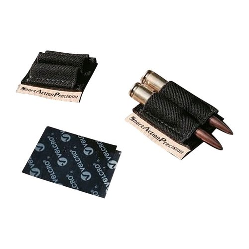 Keep two extra rounds at your fingertips with the SAP Two Round Holder, easily attaches with Velcro near the ejection port for quick access.