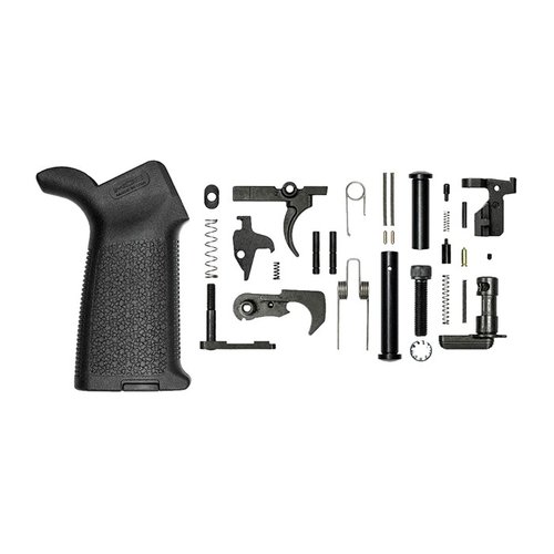 Upgrade your AR-308 with Aero Precision's M5 Lower Parts Kit featuring a Magpul MOE grip, ensuring superior comfort and performance in every build.