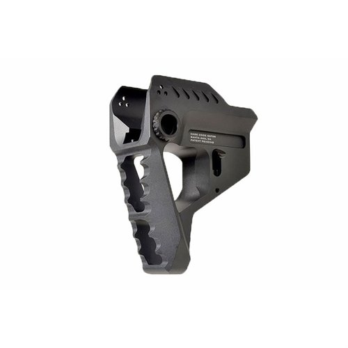 The Strike Industries AR-15 Pit Stock offers a lightweight, adjustable design with enhanced stability, ergonomic shape, and integrated ambidextrous QD swivels.