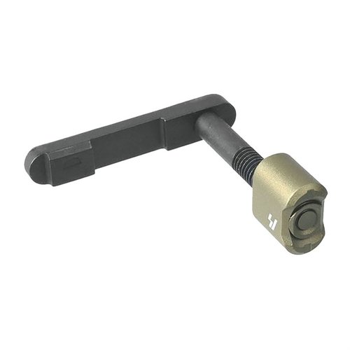 Upgrade your AR with the Strike Billet Magazine Catch, featuring a durable 6061 aluminum button, deep serrations for grip, and custom anodized finishes.