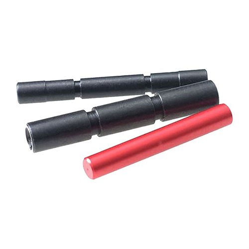 Upgrade your Glock with the SI Enhanced Pin Kit featuring high-strength steel, an anti-walk locking block pin, and customizable color options for reliability.