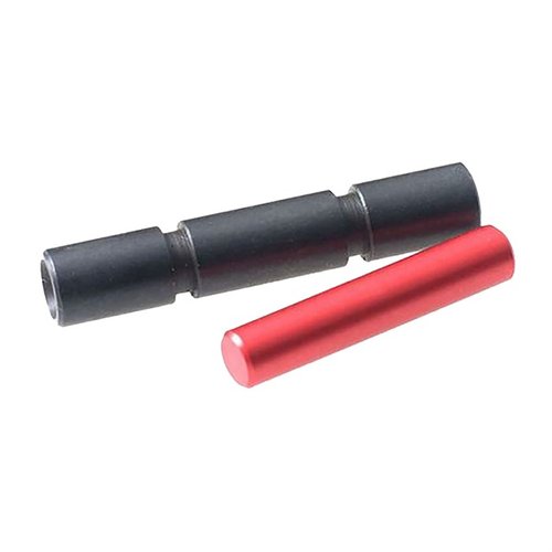 Upgrade your Glock's reliability with the SI Enhanced Pin Kit featuring high strength steel pins and an anti-walk locking block pin for superior performance.