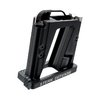 Convert your AR-15 to 9mm effortlessly with the Stern Defense Adapter, featuring lightweight aluminum, quick installation, and compatibility with popular pistol magazines.
