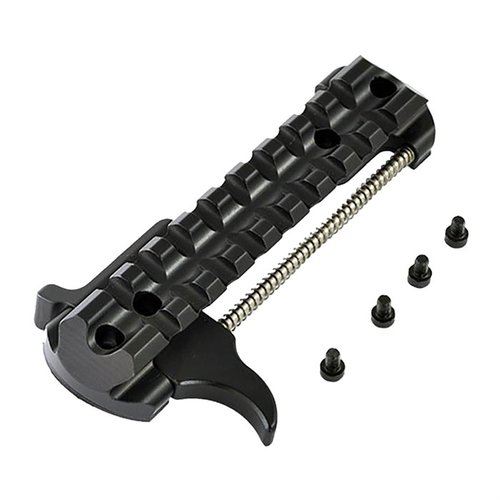 The TANDEMKROSS Advantage Charging Handle for Ruger 10/22 offers ambidextrous charging, a Picatinny rail for optics, and easy installation with no gunsmithing required.