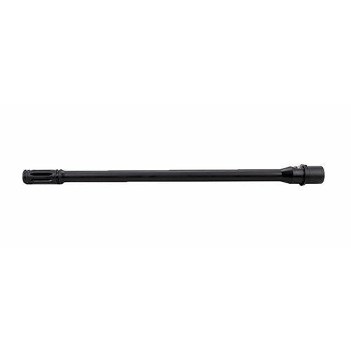 Experience versatility with Faxon’s AR-15 9mm Integral Barrel: 16" length, 1:10 twist, compatible with Colt & Glock, featuring a choice of muzzle device.