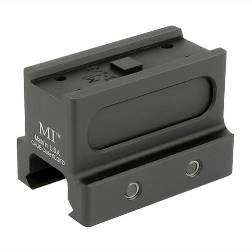 The Midwest Industries T1/T2 Red Dot Optic Mount offers a lightweight, durable design with superior clamping force, perfect for military and law enforcement use.