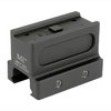 MIDWEST INDUSTRIES T1/T2 RED DOT OPTIC MOUNT LOWER 1/3 BLACK