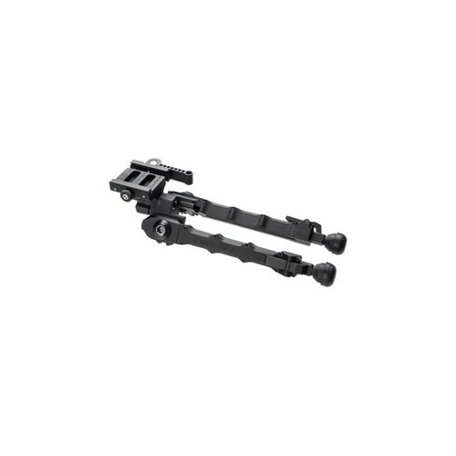 The Accu-Tac SR-5 G2 Bipod offers unmatched stability, quick detach mounting, and adjustable heights for precision aiming, all crafted from high-quality aircraft aluminum.
