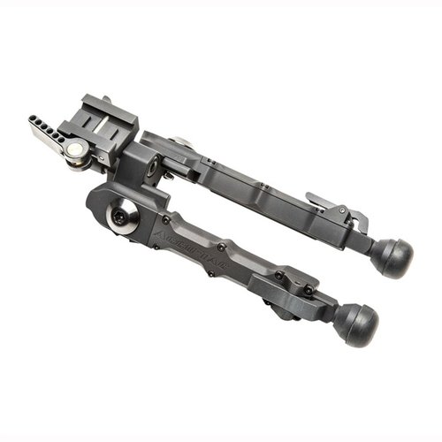 The ACCU-TAC BR-4 G2 Bipod offers quick detach convenience, adjustable legs with 5 positions, and durable 6061 T6 aluminum for a stable shooting platform.
