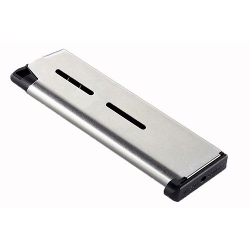Wilson Combat 1911 magazines offer unmatched reliability, durability, and smooth feeding with heat-treated stainless steel construction and a no-risk service policy.