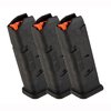 Durable PMAG® GL9® magazines for Glock® 17 ensure reliable feeding with reinforced lips, easy disassembly, and a flush fit for optimal performance.