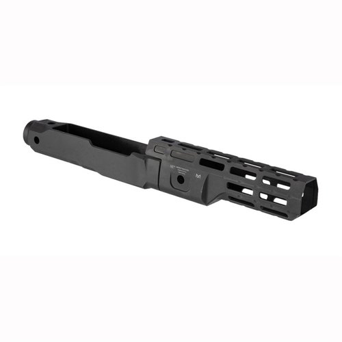 Upgrade your Ruger 10/22 with the lightweight Midwest Industries Chassis, featuring M-LOK slots, anti-rotation QD sockets, and a true free float design.