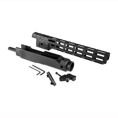 Upgrade your Ruger 10/22 with the lightweight Midwest Industries Chassis featuring M-LOK slots, anti-rotation QD sockets, and a true free float design.