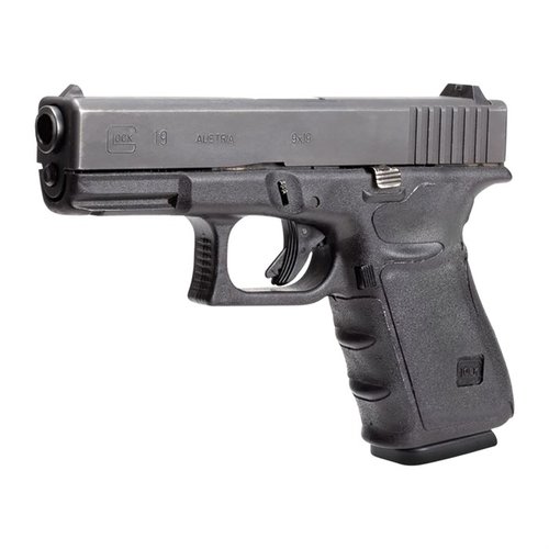 Enhance your Glock® 17 Gen 3 with Hogue's ultra-thin Wrapter Rubber Adhesive Grips for superior grip, optimal coverage, and preservation of your firearm's frame.