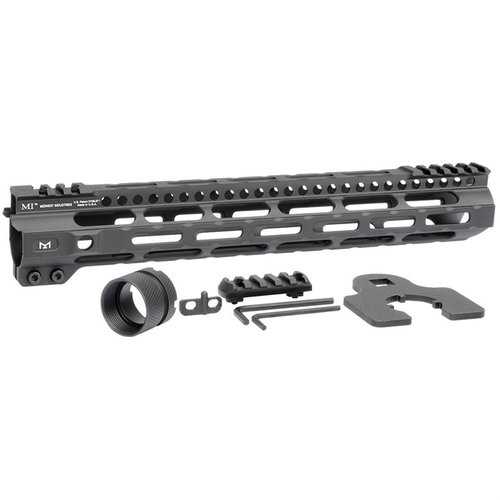 Discover the lightweight, slim-profile AR-15 Handguard by Midwest Industries, featuring M-Lok slots, a rugged aluminum build, and easy installation.