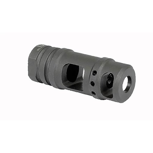 The Midwest Industries AR .308 Two-Chamber Muzzle Brake features a large design to reduce muzzle climb, made from durable tool steel with a lifetime warranty.
