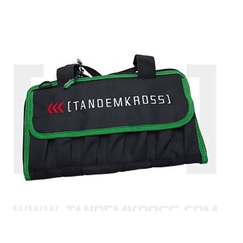 The TANDEMKROSS TandemKase Pistol Bag offers padded protection, adjustable straps, ample storage pockets, and safe muzzle direction indicators for range use.
