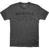Show your love for Magpul with this durable, comfortable athletic fit tee made from a cotton-poly blend, featuring a classic design and tag-less neck.