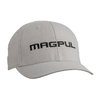 Experience comfort with Magpul's WORDMARK STRETCH FIT HAT, featuring a mid-crown design, stretch fabric, and no top button for easy use with hearing protection.