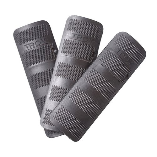 The TROY Industries AR-15 Picatinny Battle Rail Cover provides comfort, heat protection, and enhanced grip with easy slide-on installation, sold in 3-paks.