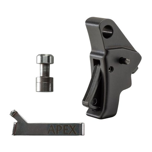 Upgrade your Gen 3/4 Glock with the Apex Tactical Action Enhancement Trigger Kit for a lower pull weight, reduced travel, and a crisp trigger break.