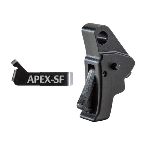 Enhance your Slim Frame Glock with the Apex Tactical Action Enhancement Trigger Kit for lower pull weight, shorter travel, and a crisp break while maintaining safety.
