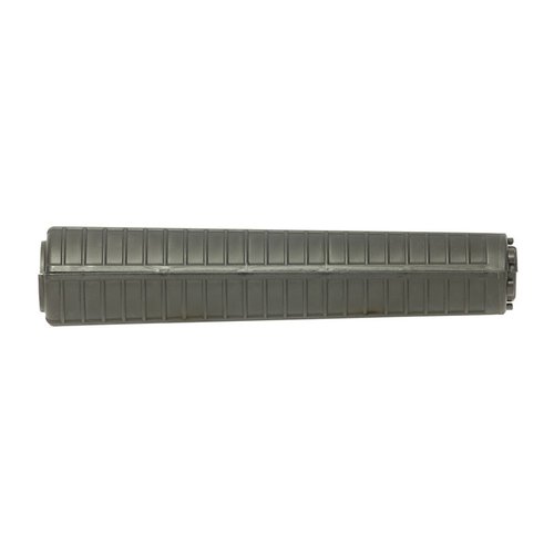 Upgrade your mil-spec M16 build with Double Star's AR-15 A2 Handguard, featuring durable polymer, aluminum heat shields, and a classic retro design.