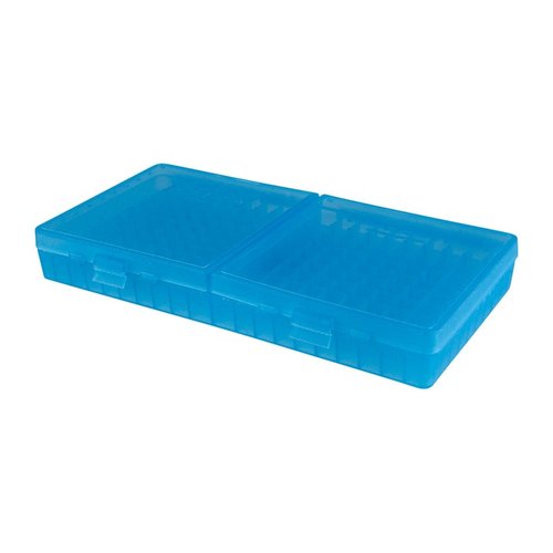 The MTM Case-Gard Flip Top Ammo Box is durable, stackable, and features a scuff-resistant surface, perfect for storing 200 rounds of 40 S&W-45 ACP.