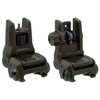 The Magpul MBUS 3 Front & Rear Sight Set offers lightweight, durable polymer construction, tool-less elevation adjustments, and ambidextrous deployment for AR-15.