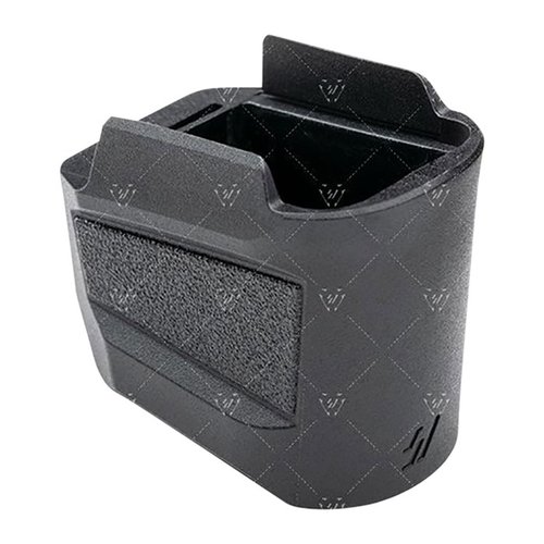 Enhance your SIG SAUER P320 with the Strike Industries Extended Magazine Plate, adding 5 rounds, ensuring smooth reloading, and featuring a secure steel locking plate.