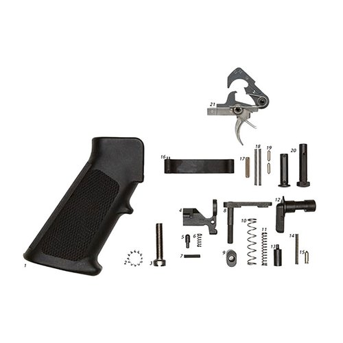 Upgrade your AR-15 with the complete ALG Defense Lower Parts Kit featuring the precision ACT Trigger, ensuring enhanced performance and reliability.