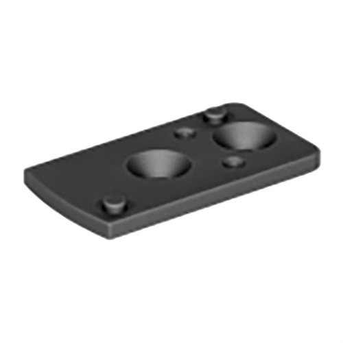 The Badger Condition One 12 O'Clock Top Optical Platform allows for top-mounted Red Dot integration, crafted from lightweight 6061 T6 Aluminum for durability.