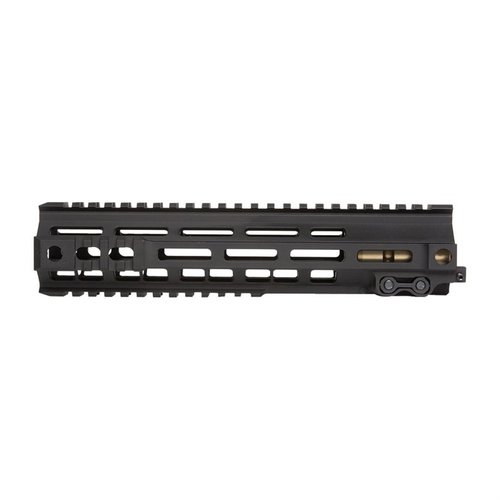 The Geissele MK4 10" Federal Super Modular Rail offers unmatched strength, M-LOK compatibility, and lightweight design for superior modularity and accessory attachment.